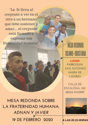 Mesa redonda: Fraternidad humana. Diálogo islamo-cristiano